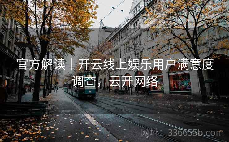 官方解读｜开云线上娱乐用户满意度调查，云开网络